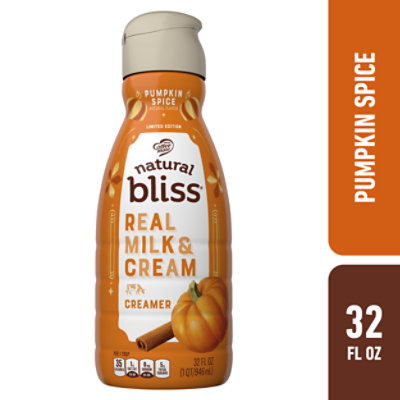 Coffee Mate Natural Bliss Pumpkin Spice All Natural Liquid Coffee Creamer - 32 Fl. Oz. - Image 1