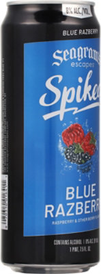 Seagrams Spiked Blue Raspberry - 23.5 FZ - Image 5