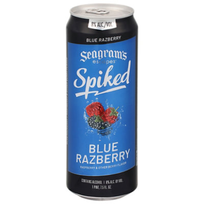 Seagrams Spiked Blue Raspberry - 23.5 FZ - jewelosco