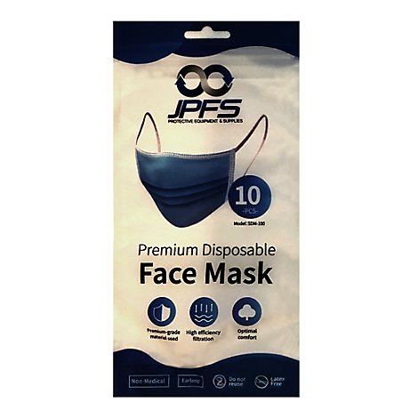 Zompers Disposable Face Mask - 10 Count