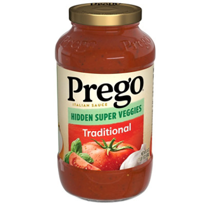 Prego Traditional Hidden Super Veggies Pasta Sauce - 24 Oz - Image 1