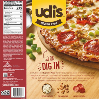 Udis Pizza Supreme - 19.12 OZ - Image 4