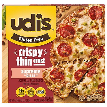 Udis Pizza Supreme - 19.12 OZ - Image 1