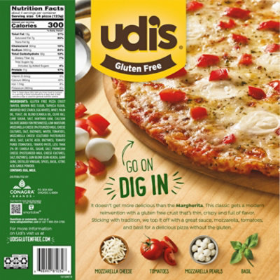 Udis Pizza Margherita - 17.4 OZ - Image 6