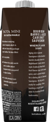 Bota Mini Tetra Nighthawk Bourbon Cab Wine - 500 ML - Image 5