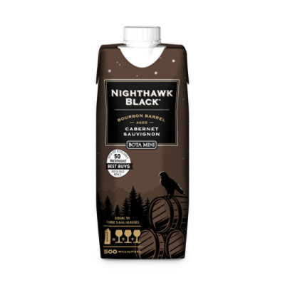 Bota Mini Tetra Nighthawk Bourbon Cab Wine - 500 ML - Image 1