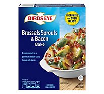 Birds Eye Brussels Sprouts And Bacon Bake Frozen Vegetable - 13 OZ