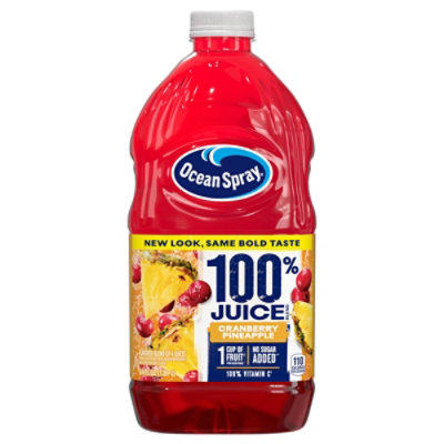 Ocean Spray Cranberry Pineapple 100% Juice - 64 FZ