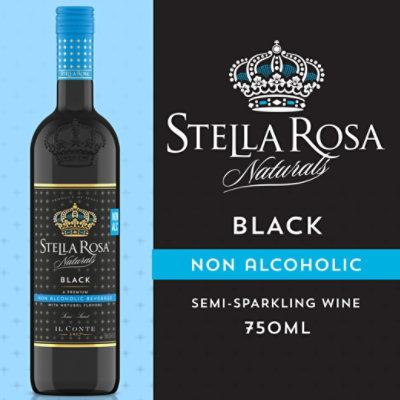 Stella Rosa Natural Black Non Alcoholic Wine - 750 Ml - Image 1