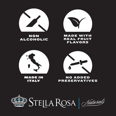 Stella Rosa Natural Black Non Alcoholic Wine - 750 Ml - Image 2