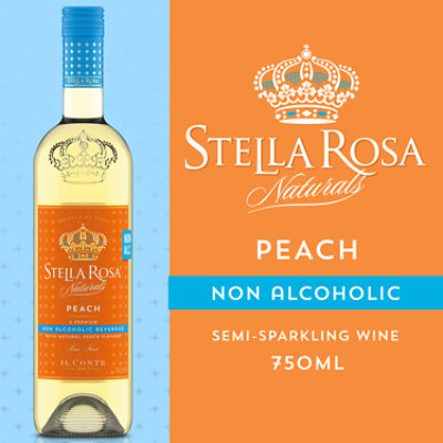 Stella Rosa Natural Peach Non Alcoholic Wine - 750 Ml - Image 1