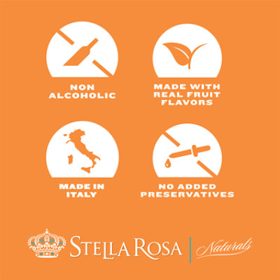 Stella Rosa Natural Peach Non Alcoholic Wine - 750 Ml - Image 3