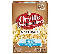 Orville Redenbachers Naturals Simply Salted Popcorn - 3-3.3 OZ