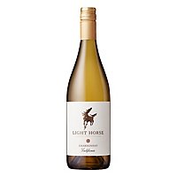 Light Horse Chardonnay Wine - 750 ML - Image 3