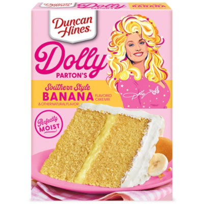 売り切れ✩⃛ೄフルーツサンドパンケーキ✩⃛ೄ Duncan Hines Dolly Partons Favorite Southern Style Banana Flavored