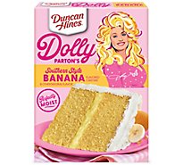 Duncan Hines Dolly Partons Favorite Southern Style Banana Flavored Cake Mix - 15.25 Oz