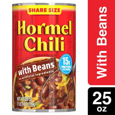 Hormel Chili With Beans - 25 OZ - Image 2