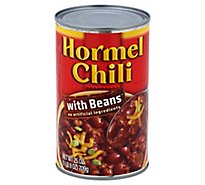 Hormel Chili With Beans - 25 OZ
