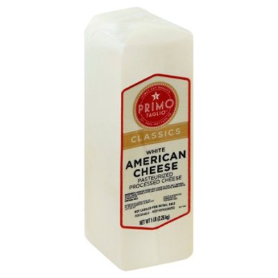 Primo Taglio Classic White American Cheese - Image 1