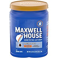 Maxwell House Medium Roast Original Roast Ground Coffee Canister - 42.5 Oz - Image 5