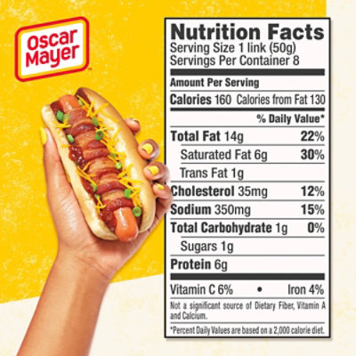 Oscar Mayer Selects Natural Angus Uncured Beef Franks Hot Dogs - 8 ct - Image 7