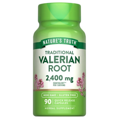Nature's Truth Valerian Root 1200 mg - 90 Count - Image 1