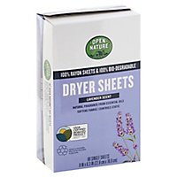Open Nature Dryer Sheets Lavender - 80 CT