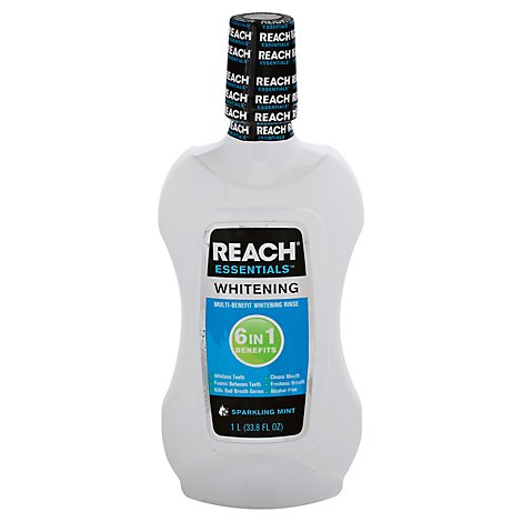 Reach Essentials Whitening Mouth Rinse - 33.8 FZ