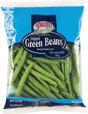 Green Beans Snipped 12oz - 12 OZ - Image 2