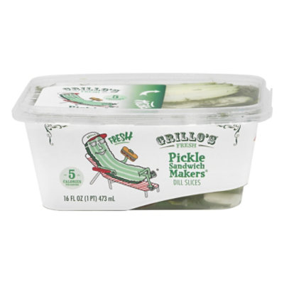 Grillos Pickle Sandwich Makers - 16 Oz - Image 2