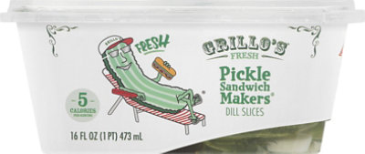 Grillos Pickle Sandwich Makers - 16 Oz - Image 1