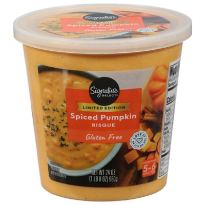 Signature Select Spiced Pumpkin Bisque Soup - 24 Oz - Image 1