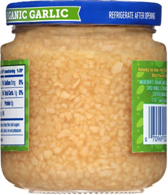 Spice World Org Garlic Minced Jar - 8 OZ - Image 6