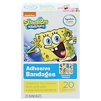 Signature Care Bandages Spongebob Squarepants - 20 CT - Image 3