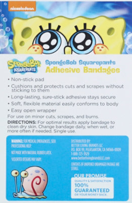 Signature Select/Care Bandages Spongebob Squarepants - 20 CT - Image 5