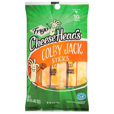 Frigo Cheese Heads Cheese Sticks Colby Jack 10 Count - 8.3 Oz - Image 3