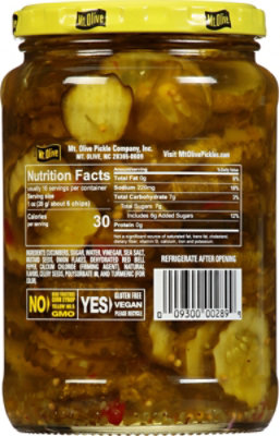 Mt Olive Sweet Heat Bread & Butter Chips - 24 FZ - Image 5