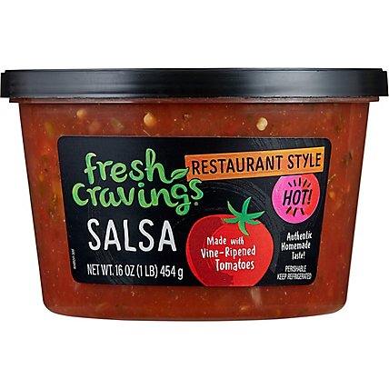 Fresh Cravings Hot Restaurant Style Salsa - 16 Oz - Image 2
