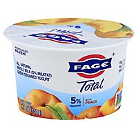 Fage Total Peach Yogurt - 5.3 OZ - Image 3