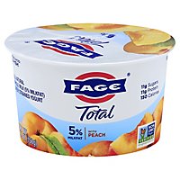 Fage Total Peach Yogurt - 5.3 OZ - Image 4
