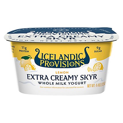 Icelandic Lemon Skyr Yogurt - 4.4 OZ - Image 3