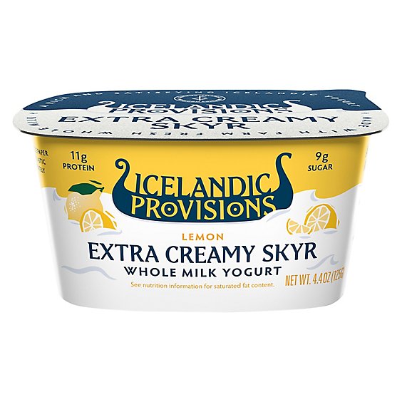 Icelandic Lemon Skyr Yogurt - 4.4 OZ