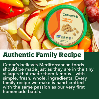 Cedars Original Classic Hummus - 8 Oz - Image 6