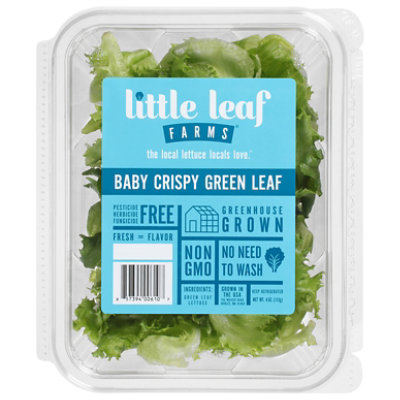 Little Leaf Farms Crispy Green Leaf Lettuce - 4 Oz - Image 3