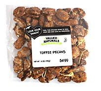 Valued Naturals Toffee Pecans - 6 Oz.