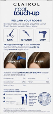 Nice N Easy Root Touch Up Med Ash Brn 5a - EA - Image 4