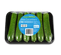 Signature Farms Mini Cucumbers Tray - 1 Lb