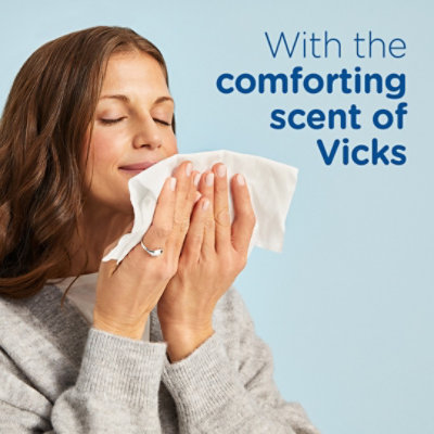 Puffs Plus Lotion Facial Tissue With The Scent Of Vicks 2 Ply - 48 Count - Image 5