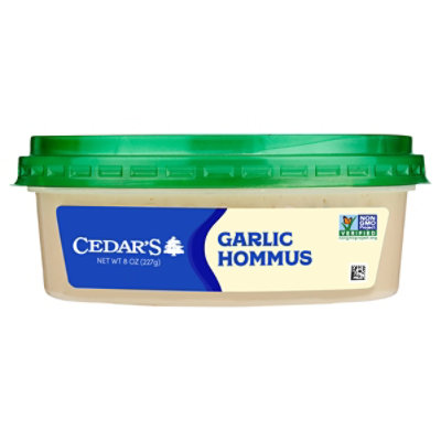 Cedars Hommus Garlic - EA - Image 2