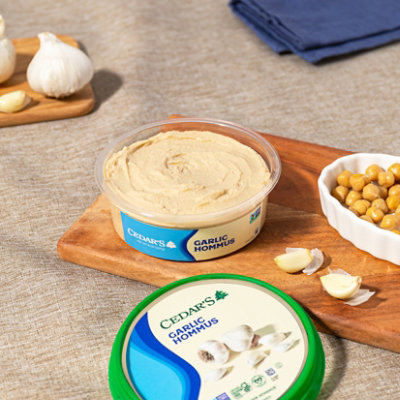 Cedars Hommus Garlic - EA - Image 5